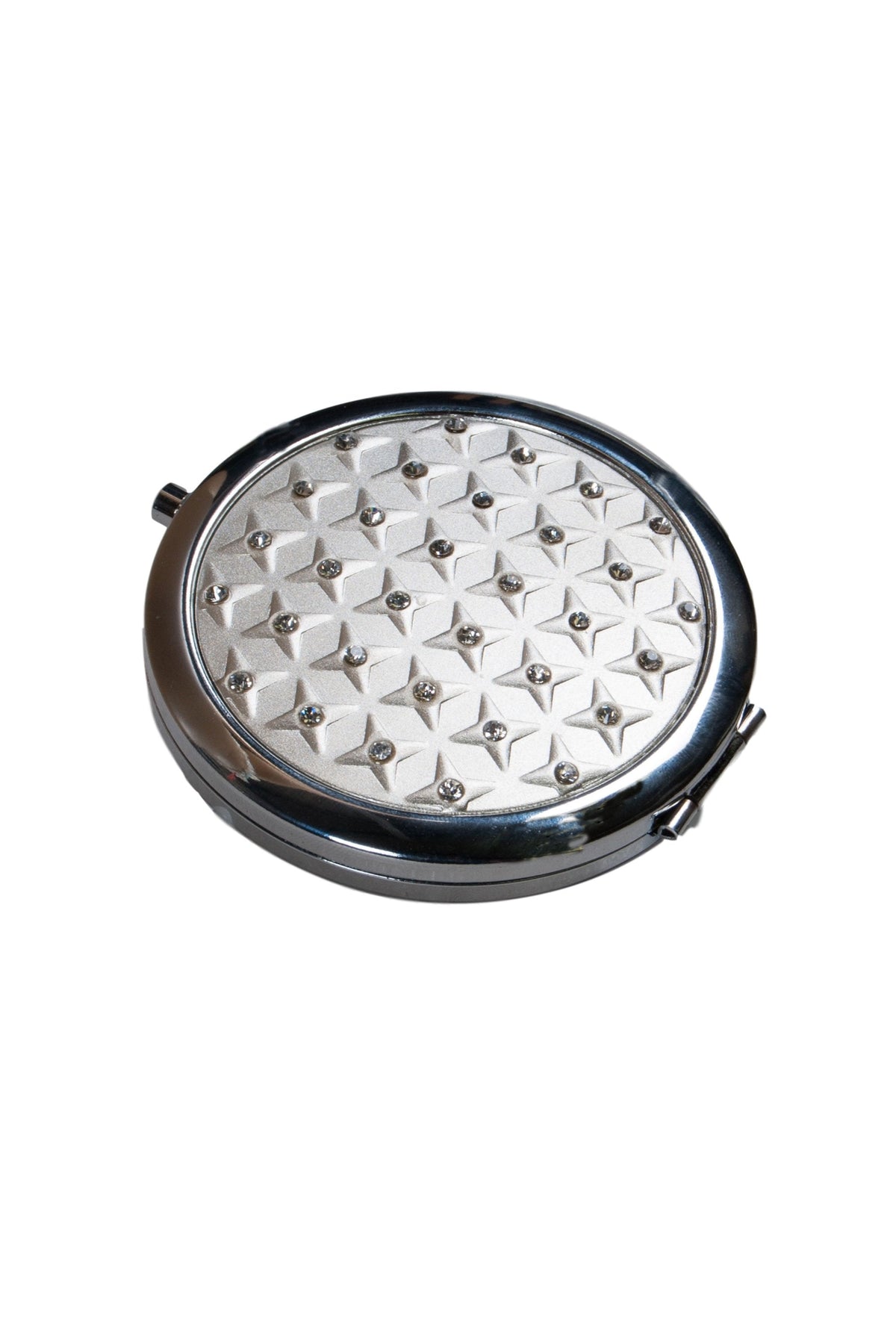 Silver Embellished Mirror