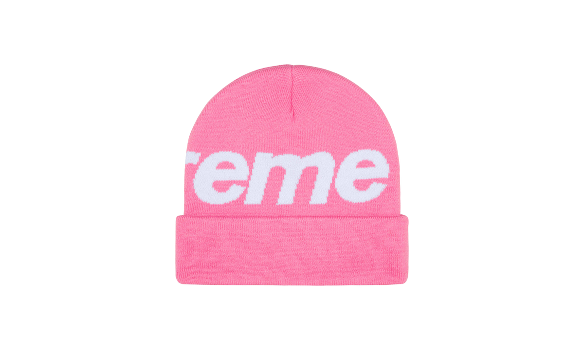 Big Logo Beanie "FW24 - Pink" SU903