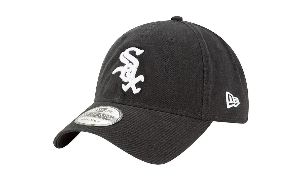 9TWENTY Chicago White Sox Adjustable Hat "Black" NE803