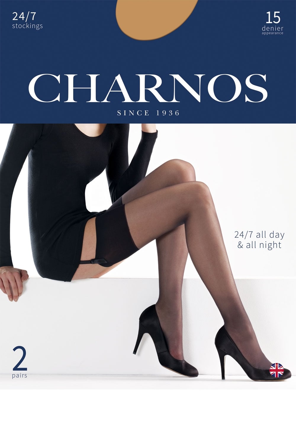 24/7 15 Denier Stockings (2PP) CCJM