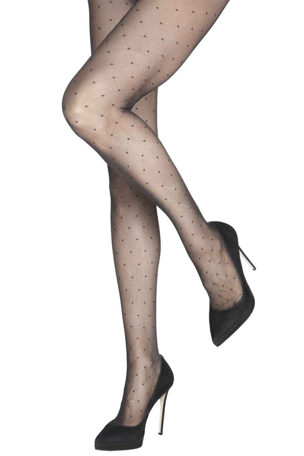 Diamond Patterned Tights CABI