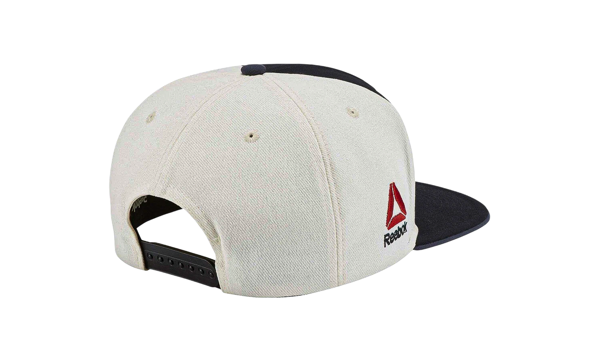UFC Flat Brim Snapback Hat "Black / Cream /Gold" VW41Z 040 UUFC