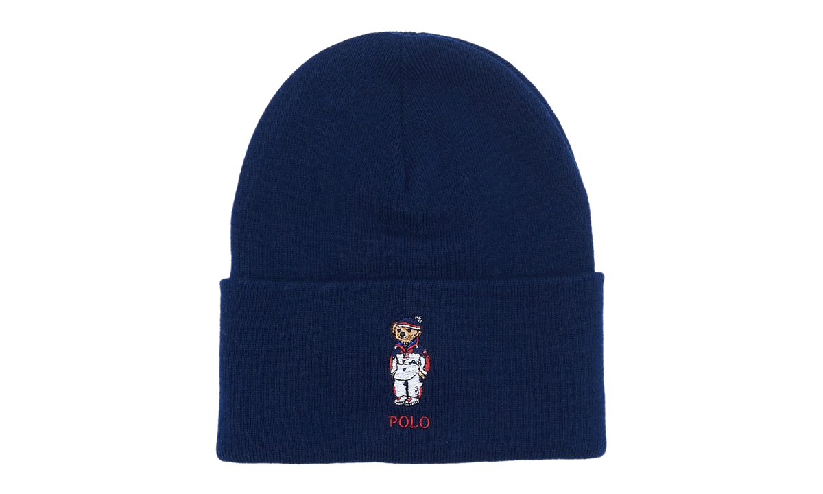 2022 Olympics Bear Beanie "Navy" PE0051 411