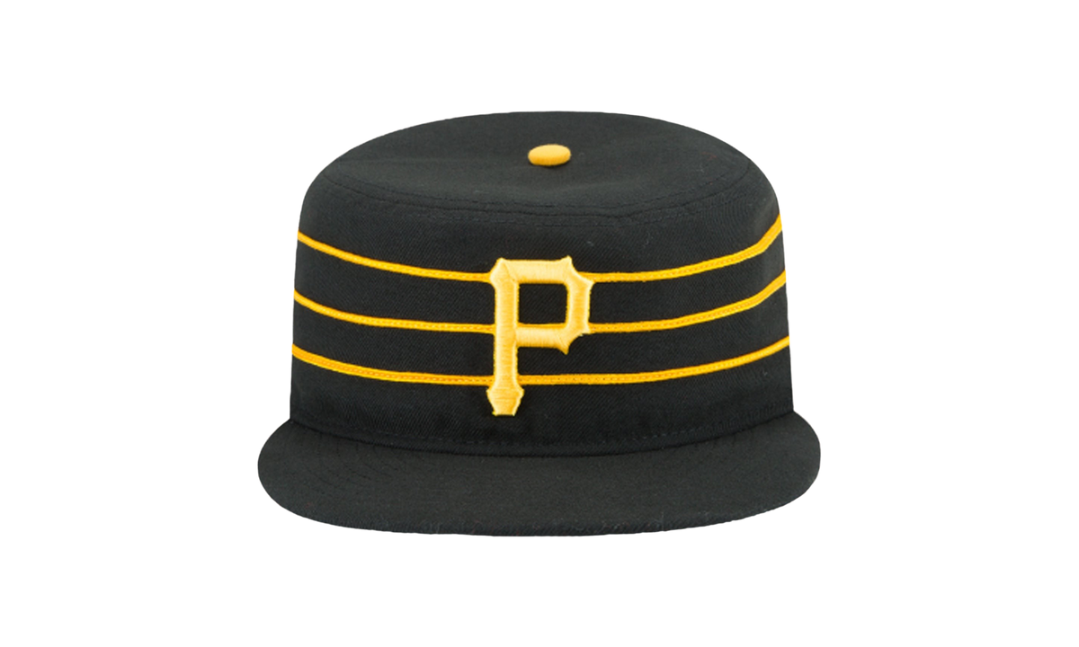 59FIFTY Pittsburgh Pirates Alternate 2 Team Authentic Collection On-Field Fitted Hat "Black / Gold" NE627