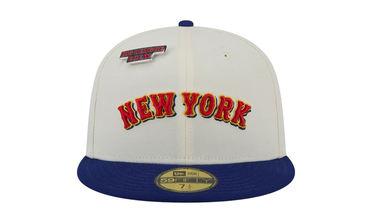59FIFTY New York Mets Big League Chew Original Fitted Hat "White / Blue" NE491