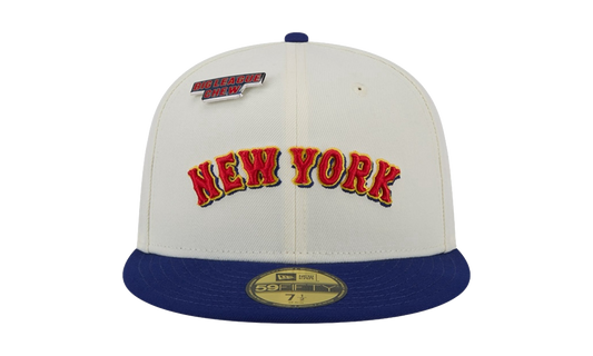 59FIFTY New York Mets Big League Chew Original Fitted Hat "White / Blue" NE491