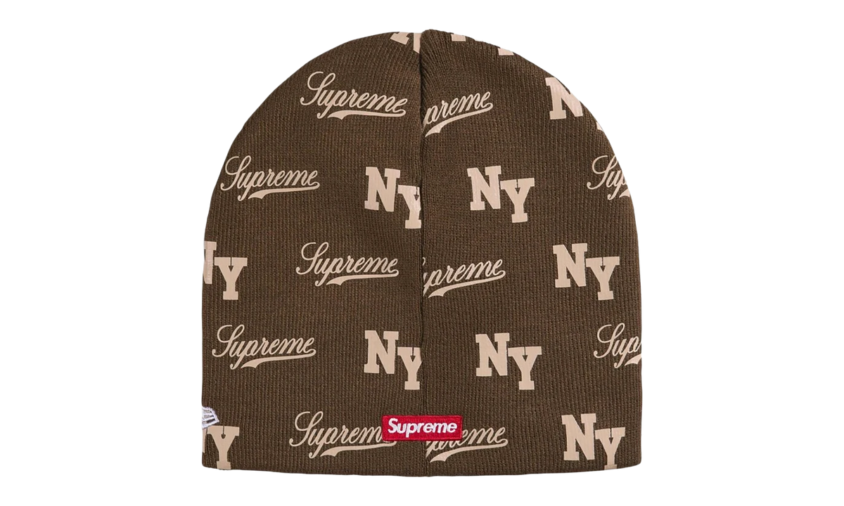 New Era Monogram Beanie "SS26 - Brown" SU27859