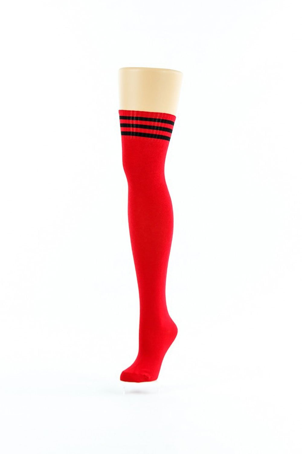 Overknee Stripe Sports Socks