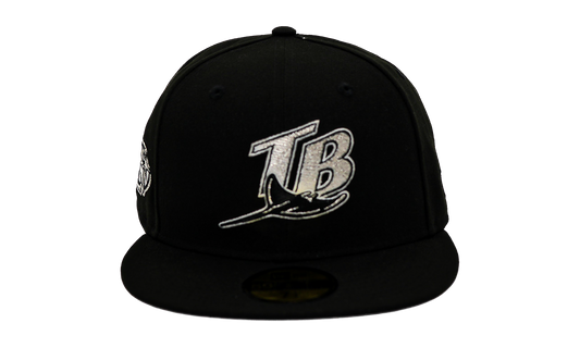 5950 Tampa Bay Rays Fitted Hat "25 Seasons" "Metallic Silver - FRSH Exclusive" NE1213