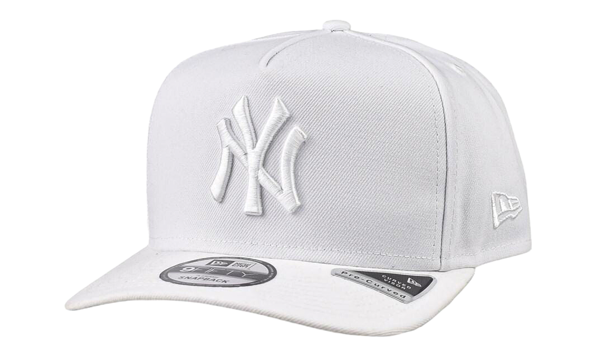 9FIFTY A-Frame New York Yankees Snapback Hat "White" NE1249