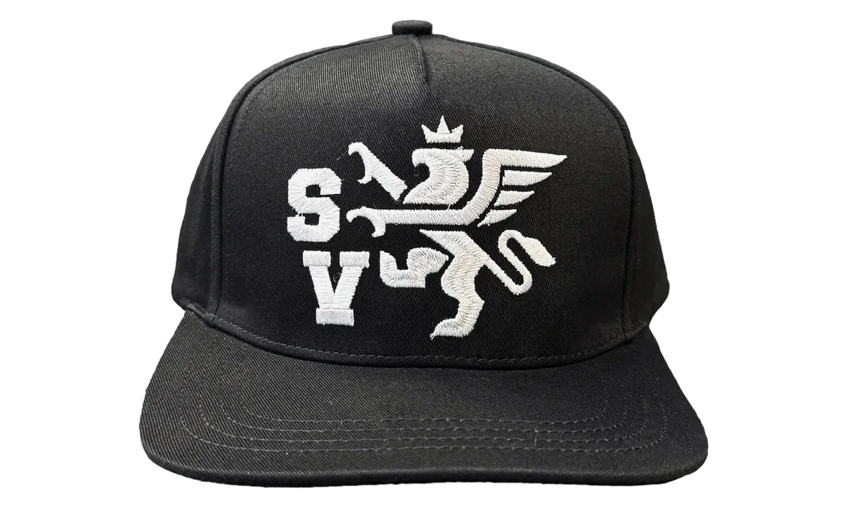 Griffin Black White Snapback Hat "Black White" SV079