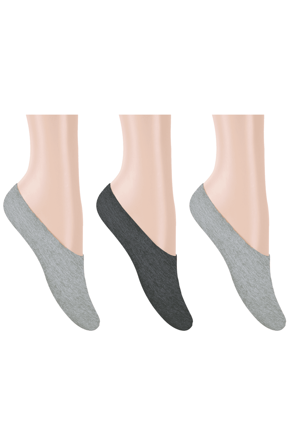 3PP Organic Cotton Invisible Trainer Liners CGJF
