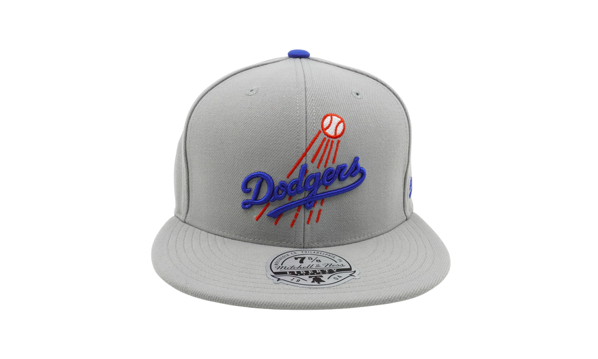 MLB Cooperstown Evergreen Fitted Cap "Los Angeles Dodgers - Grey" HHSF6855 LADYYPPPGREY