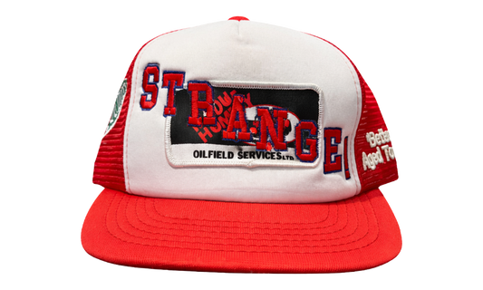 Stranger Trucker Hat "White / Red" BWA213