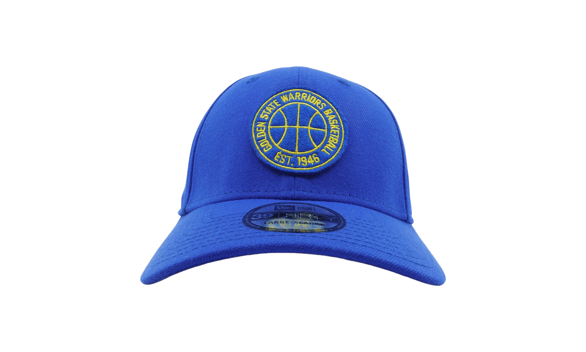 39THIRTY Golden State Warriors Hardwood Classics Night Fitted Hat "Blue" NE707