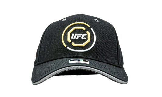 UFC Structured Flex Hat "Black/Gold/Grey" M855Z 040 UUFC