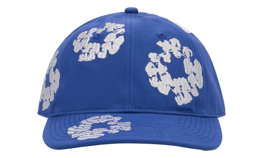 The Cotton Wreath Fitted Cap "Blue" DT971