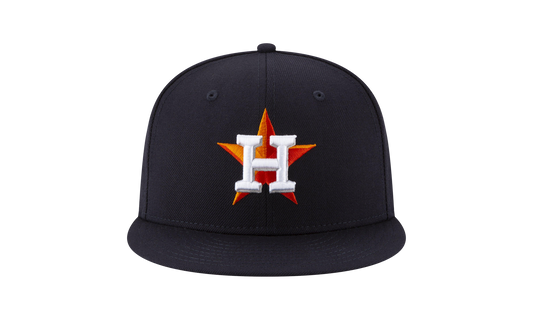 59FIFTY Houston Astros Cooperstown Wool Fitted Hat "Black" NE713