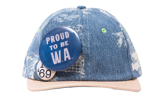 Teresa Reconstructed Hat "Blue" BWA215