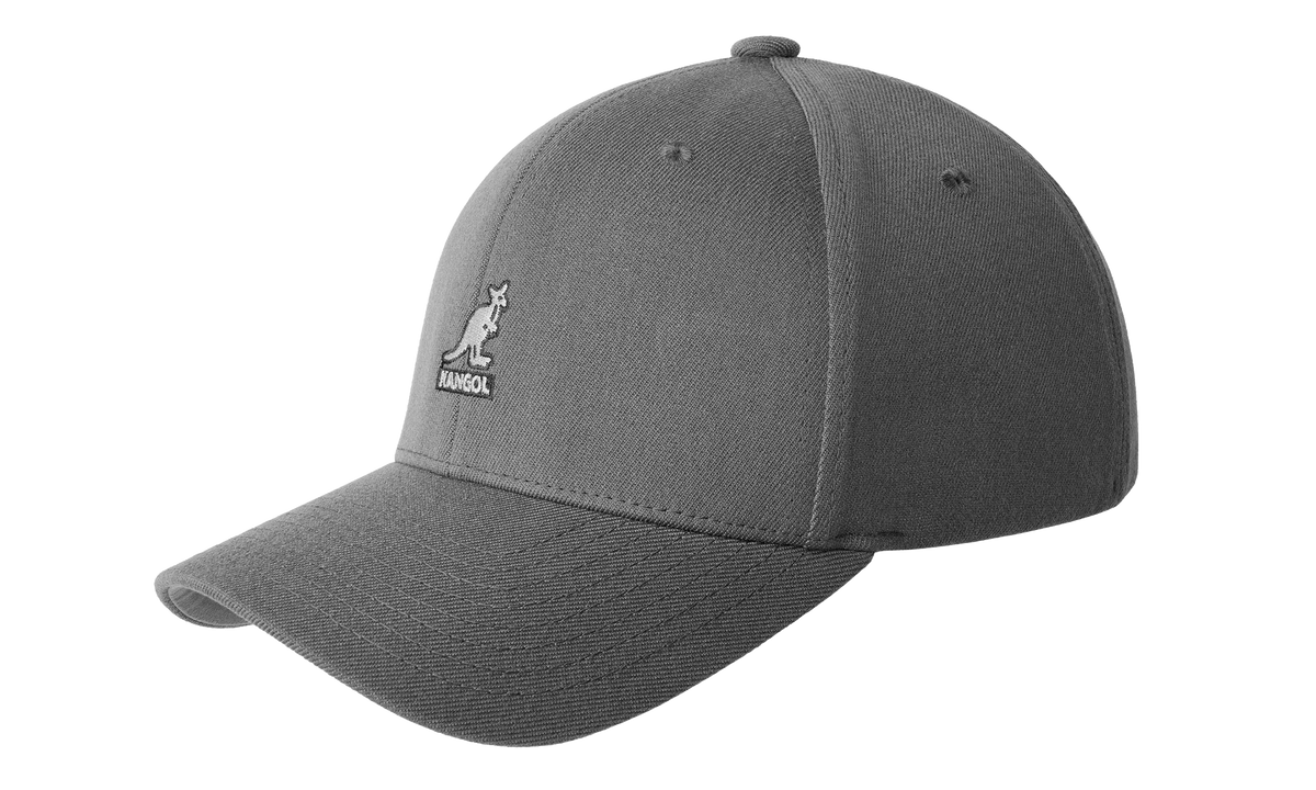 Wool Flexfit Baseball Cap "Dark Flannel" 8650BC DF026