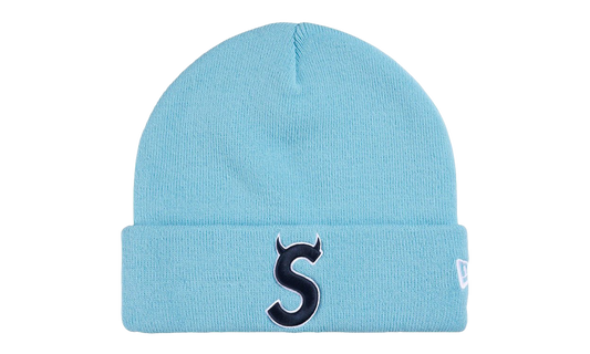 New Era Devil S Logo Beanie "SS26 - Light Blue" SU27419