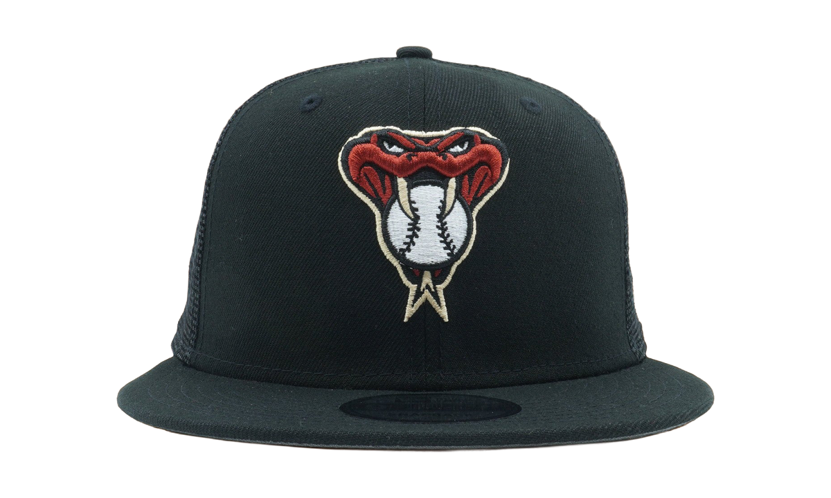 9FIFTY Arizona Diamondbacks Classic Trucker Snapback Hat "Graphite and Dark Grey / Graphite - Under Brim" NE780