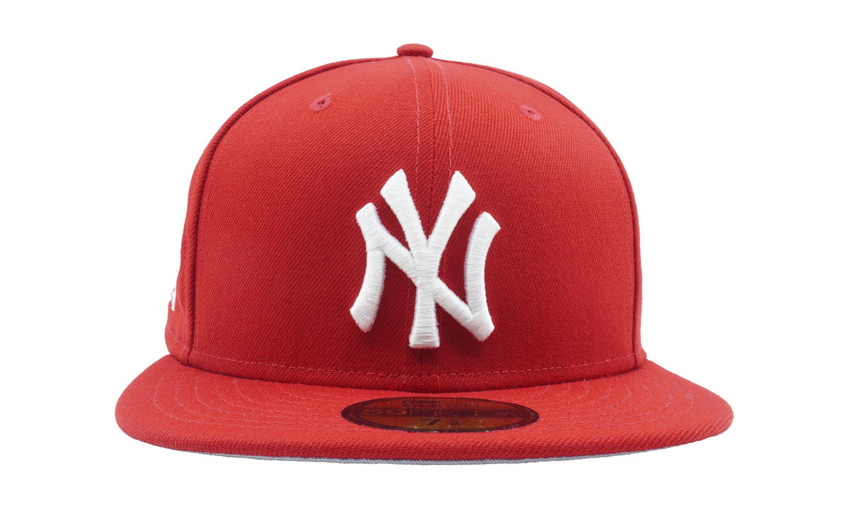 59FIFTY New York Yankees 1994 World Series Side Patch Fitted Hat "Red / Grey - Under Brim" NE847