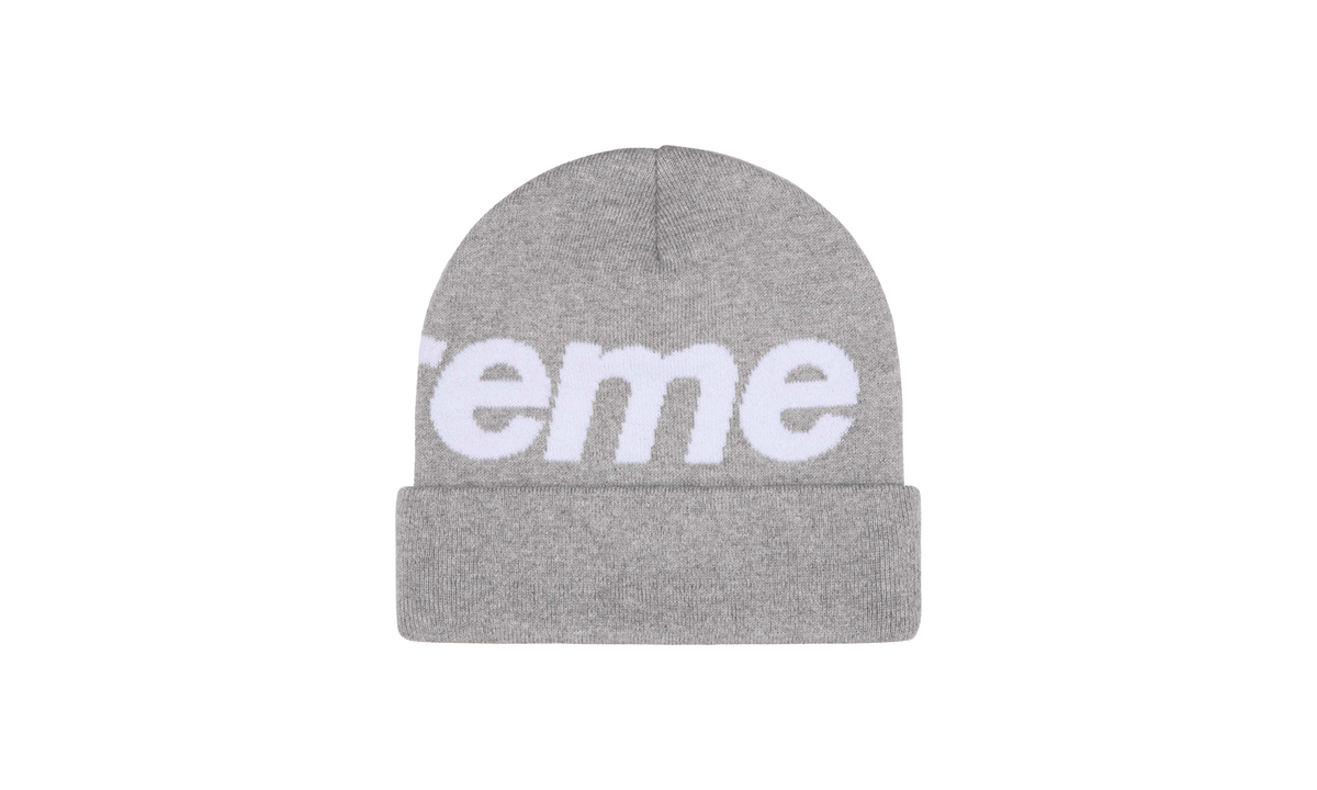 Big Logo Beanie "FW24 - Heather Grey" SU904