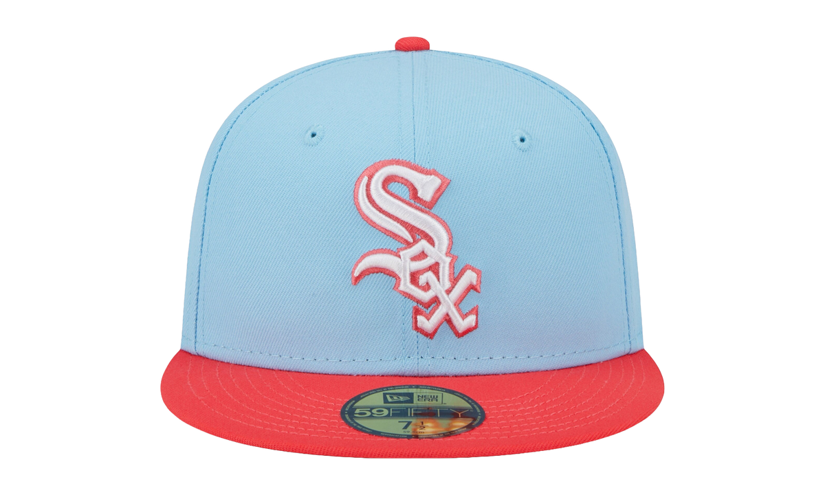 59FIFTY Chicago White Sox 2-Tone Color Pack Fitted Hat "Sky Blue / Red / Grey - Under Brim" NE889