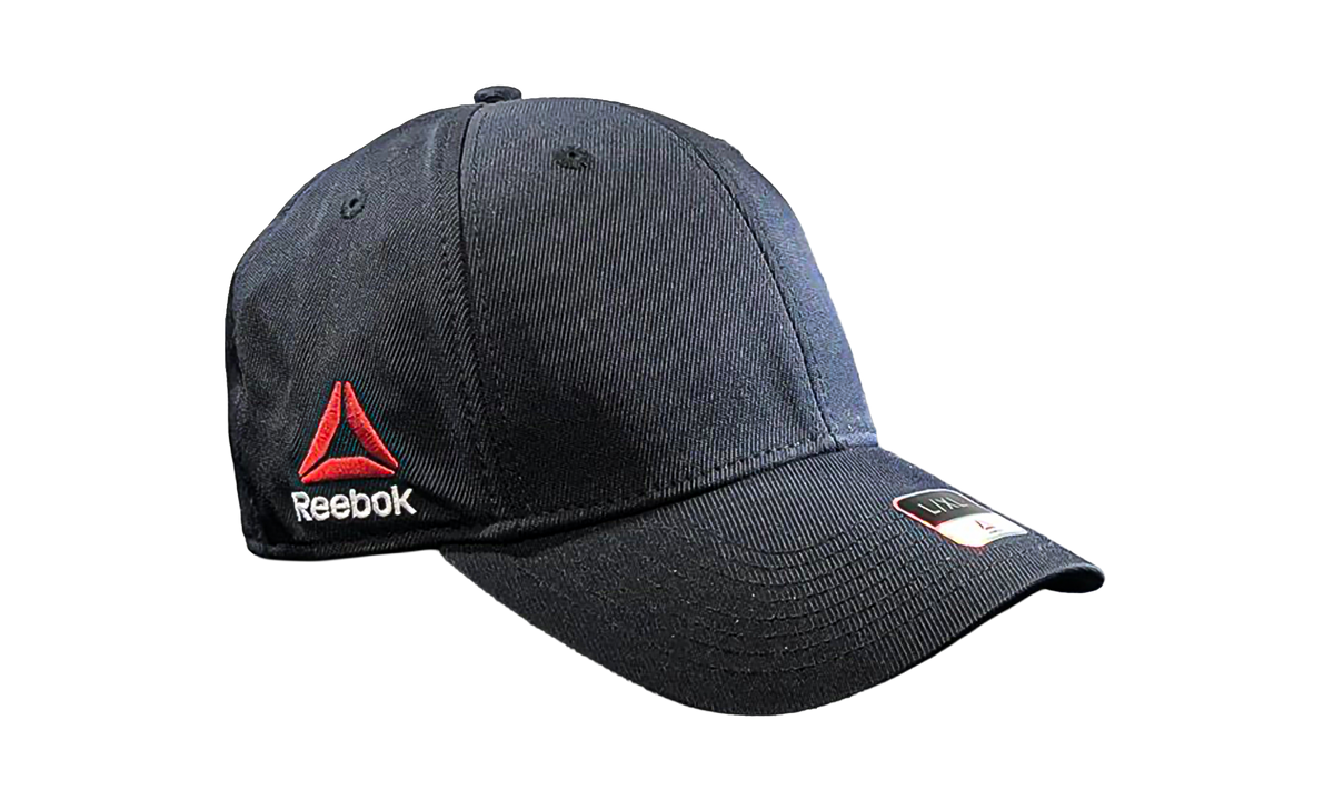 UFC Fighter Structured Flex Hat "Black / White" M635Z 005 UUFC