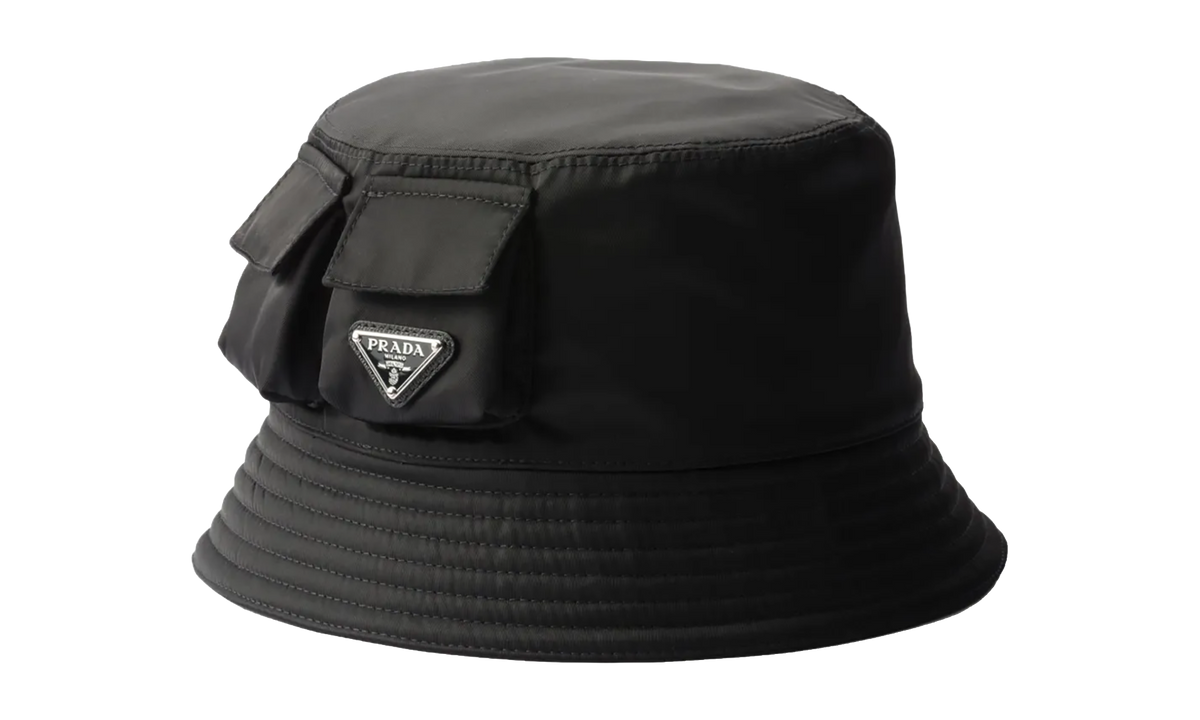 Re-Nylon Cargo Bucket Hat "Black" 2HC350_2DMI_F0002