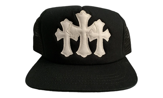 Cemetery Trucker Hat "Black / White" CHRM1563