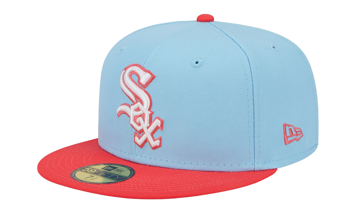 59FIFTY Chicago White Sox 2-Tone Color Pack Fitted Hat "Sky Blue / Red / Grey - Under Brim" NE889