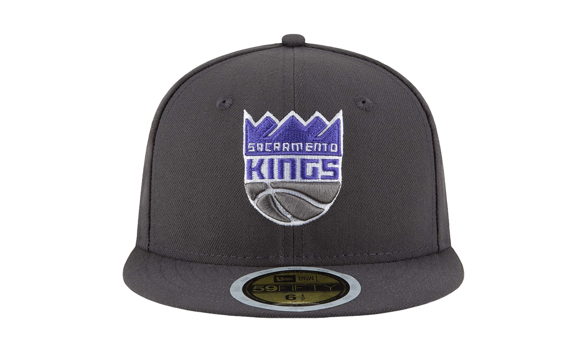 59FIFTY Sacramento Kings Fitted Hat "Dark Gray" NE940