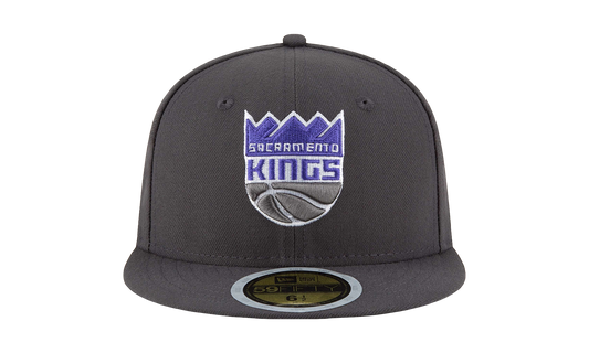 59FIFTY Sacramento Kings Fitted Hat "Dark Gray" NE940