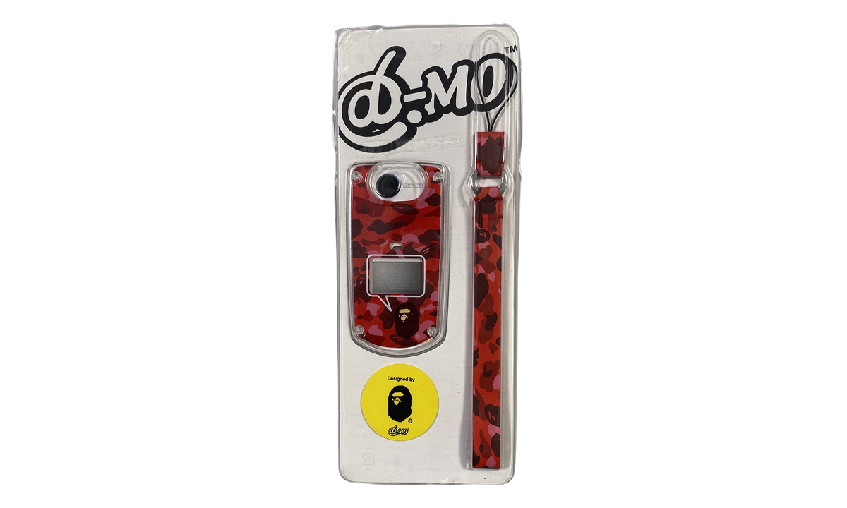 Flip Phone Cover And Phone Keychain Strap "Red" BFPCAPKS