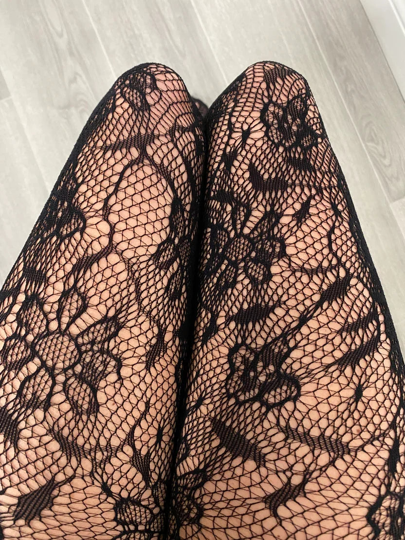 Black Lace Tights