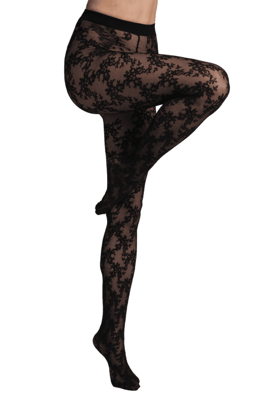 Floral Design Tights 03/02479