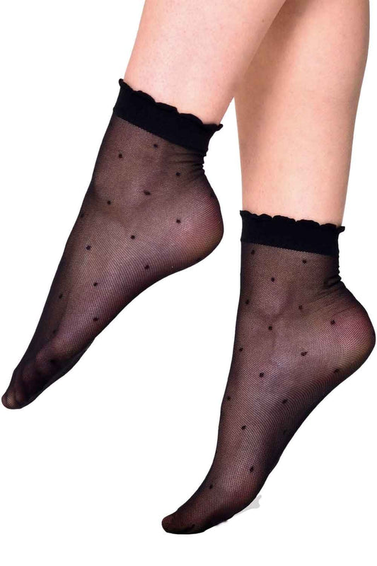 Polka Dot Ankle Highs 03/04162