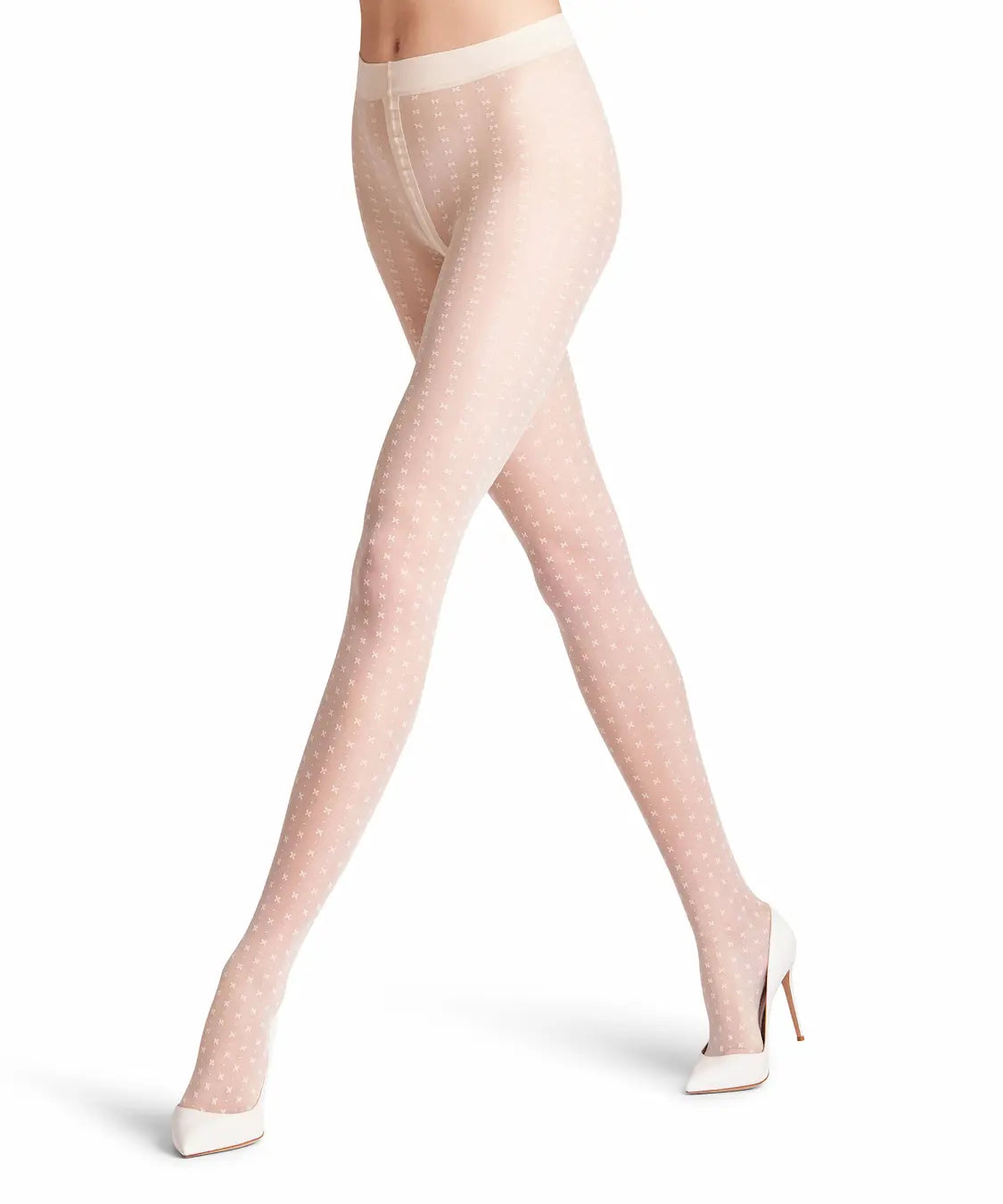 Firefly Bow Patterned Tights 42341