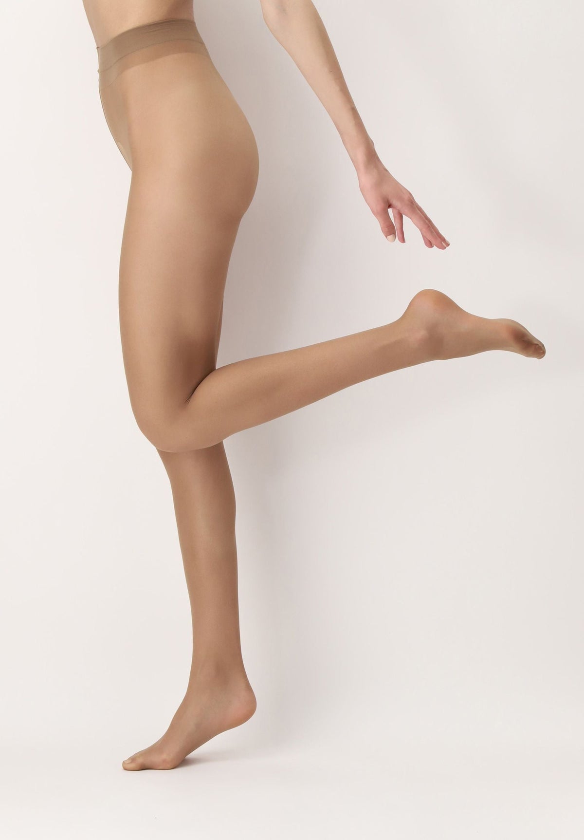 Club 15 Sheer Tights - Golden Beige