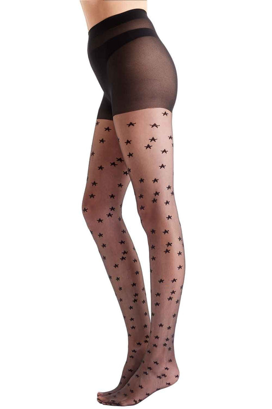 Sheer All Over Stars Tights AYQ3
