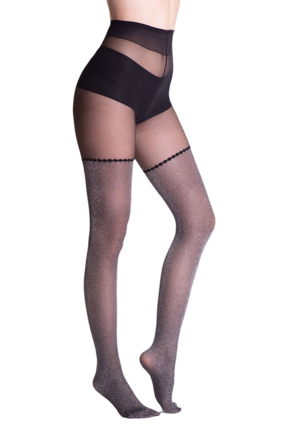 Tabasco Sparkly Over Knee Tights