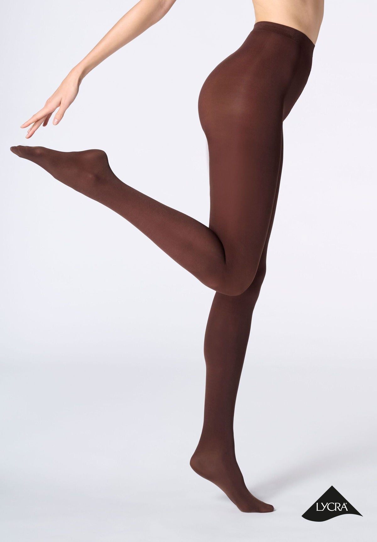 All Colors 50 Opaque Tights - Chocolate 3