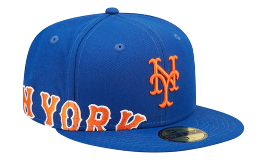 59FIFTY New York Mets Sidesplit Fitted Hat "Blue" NE1256