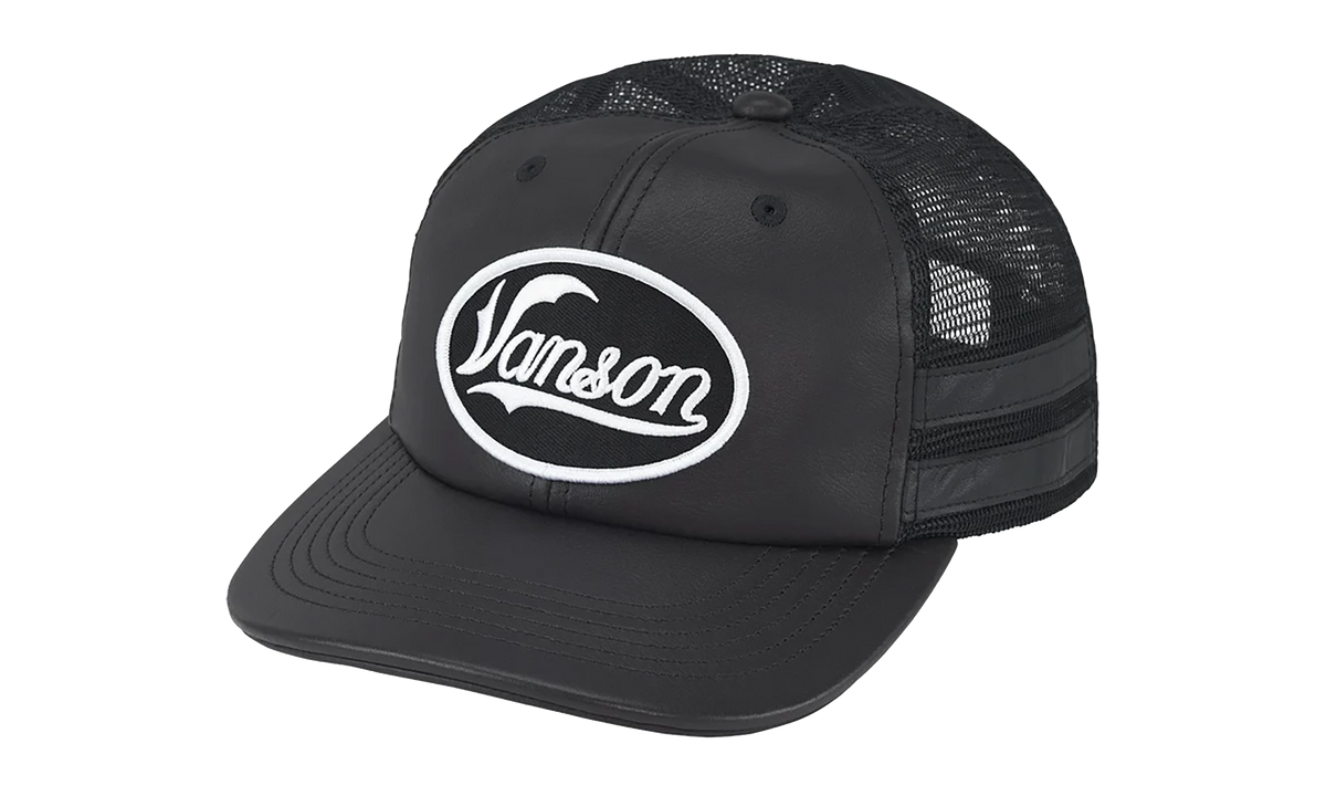 Vanson Leathers Mesh Back 6-Panel "FW25 - Black" SU27091
