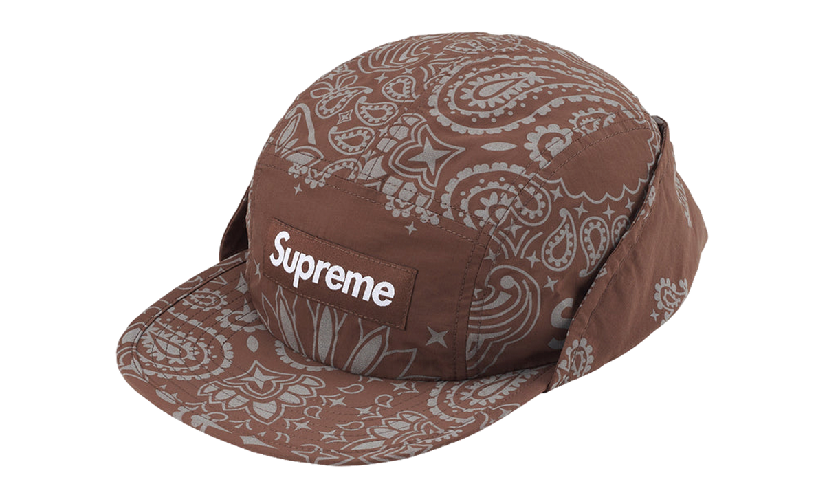 Reflective Bandana Sunshield Camp Cap "SS26 - Brown" SU27764