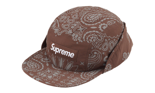 Reflective Bandana Sunshield Camp Cap "SS26 - Brown" SU27764