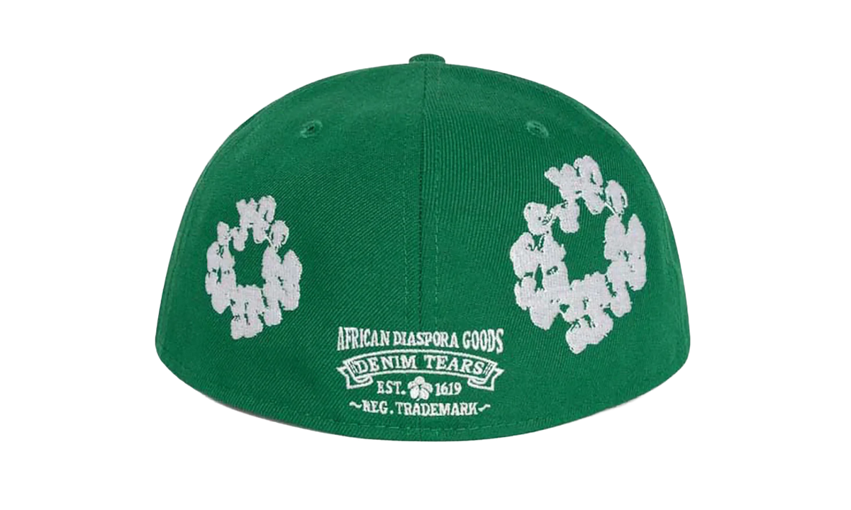 The Cotton Wreath Cap "Green" DT348