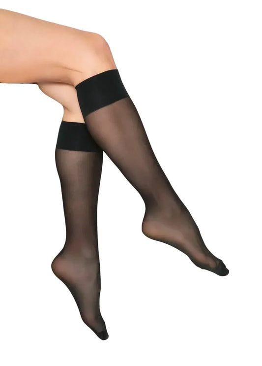 Factor 10 Compression Firm Support Knee Highs 20 Denier 03/05174